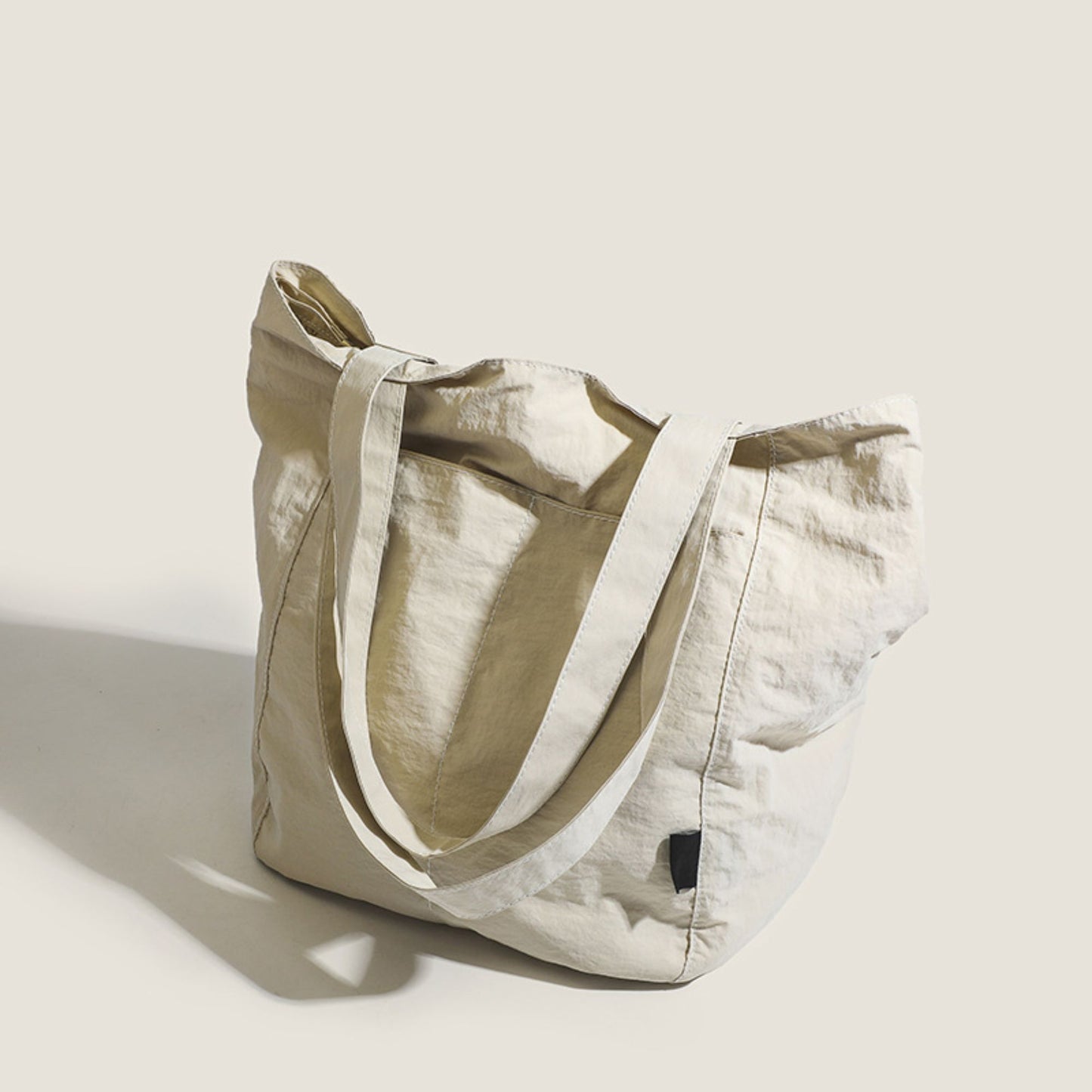 Lightweight Tote Bag with Front Pockets and Shoulder Handles
