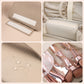 Travel Makeup Organizer Case with Removable Cosmetic Pouch Waterproof Storage Bag Set
