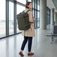 Large Travel Backpack with Compression Straps Multiple Compartments and Padded Shoulder Straps