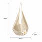 Flower Detail Woven Tote Bag for Women - Lightweight Summer Shoulder Bag for Vacation