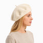 Wool Beret Hat Classic French Painter Cap Soft Felt Everyday Style