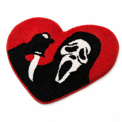 Halloween Shaped Bath Mat Soft Absorbent Nonslip Accent Rug