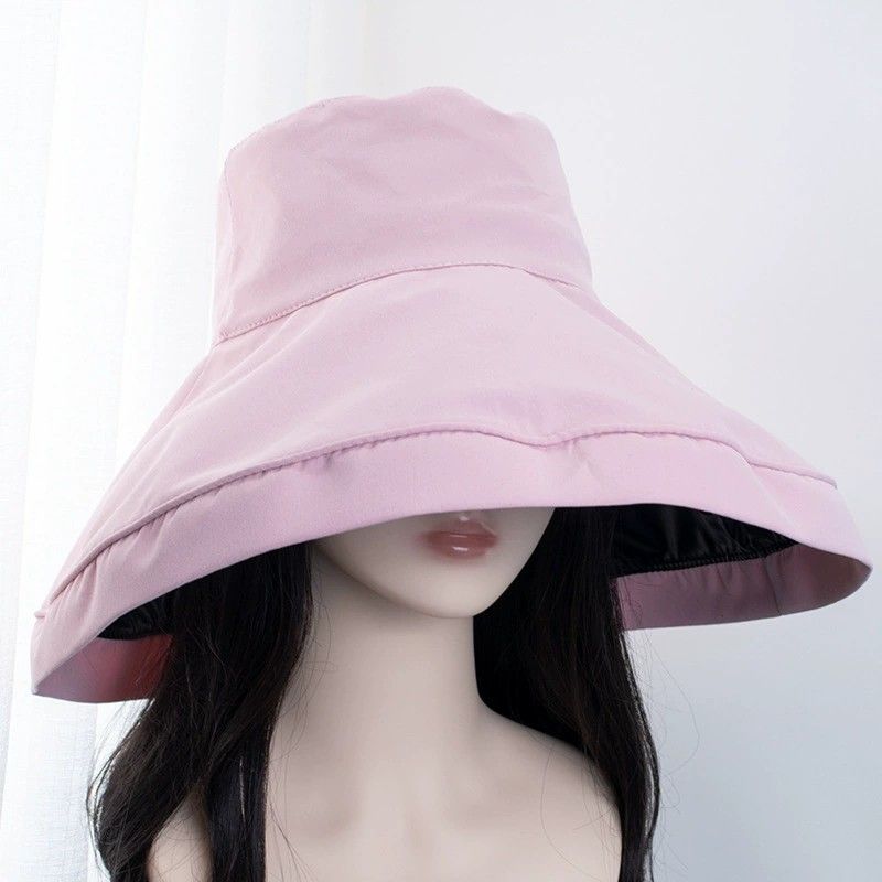 Wide Brim Sun Hat UV Protection Bucket Hat Lightweight Packable Beach Outdoor Hat
