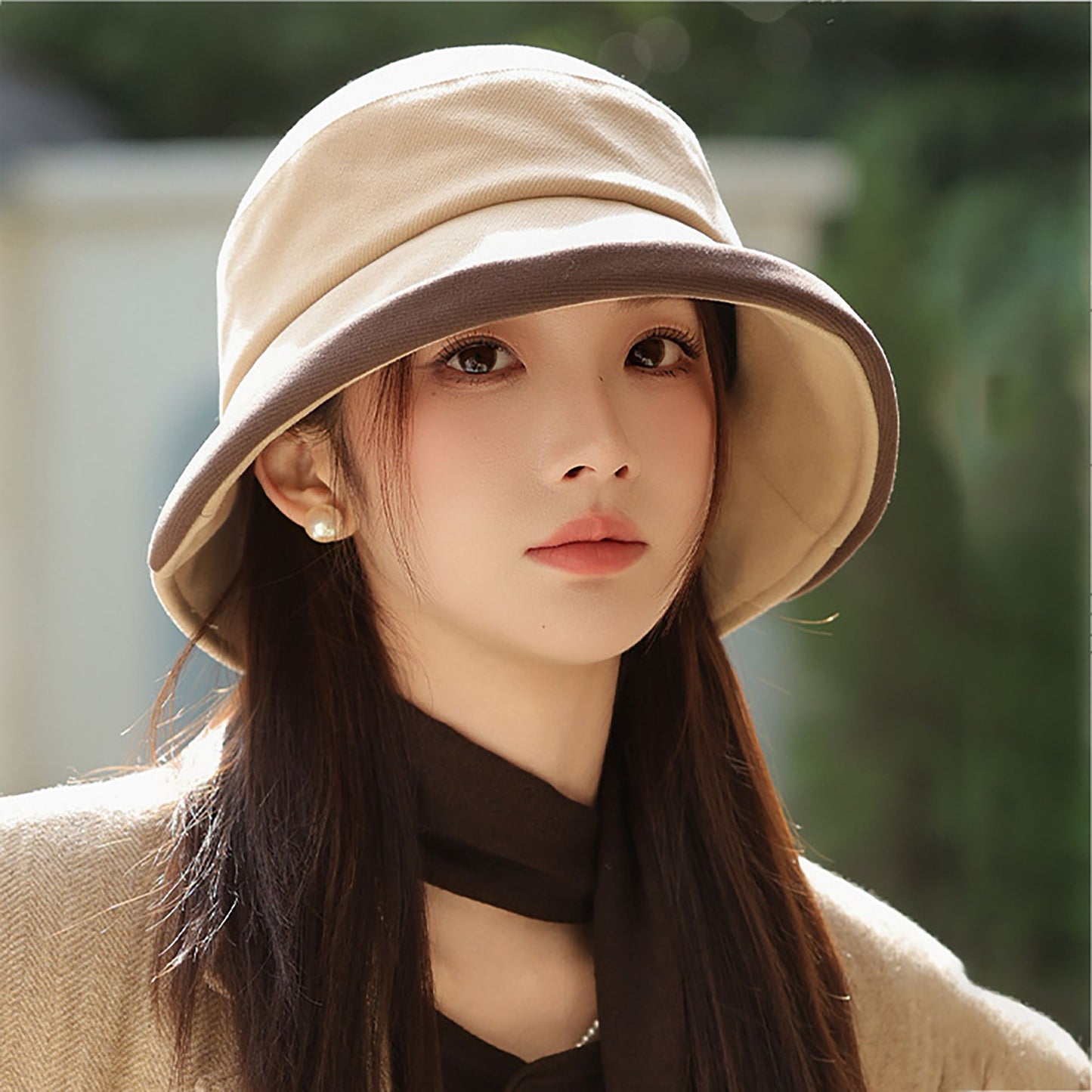 Bucket Hat with Cute Bow Detail