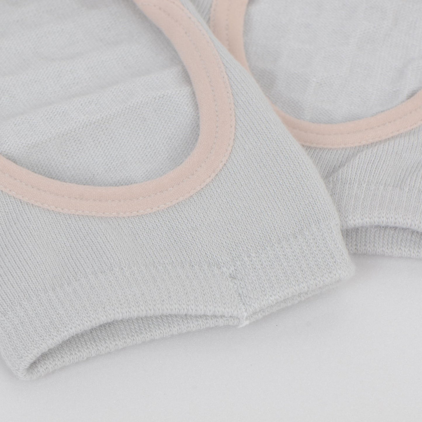 Open Toe Yoga Socks with Anti-Slip Grip Sole Breathable Fabric for Barre and Pilates 2-Pack