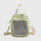 Lightweight Multi - Use Canvas Crossbody Bag - Small Travel Shoulder Purse