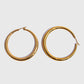 Women's Large Hoop Earrings - 4.9cm Diameter Hoops