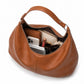 Oversized Slouchy Hobo Shoulder Bag with Adjustable Strap