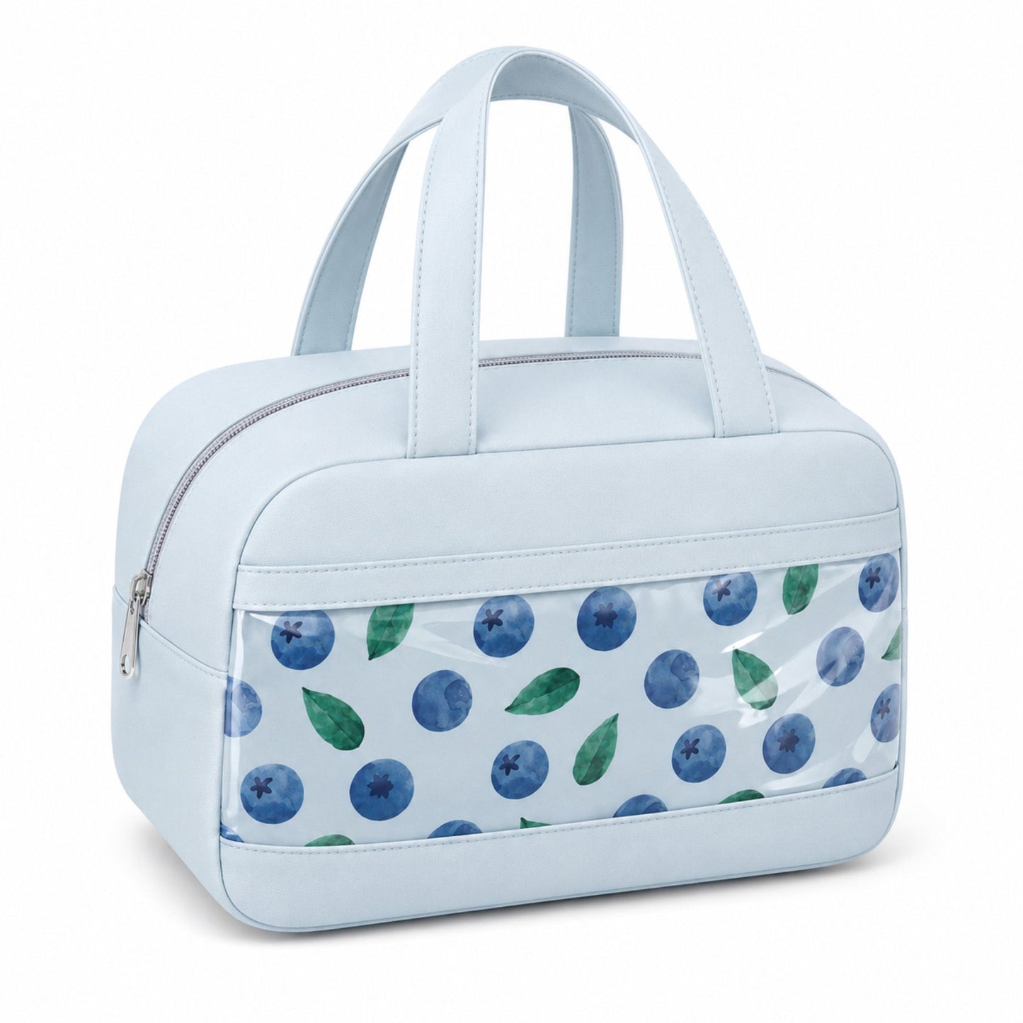 Fruit Print Insulated Lunch Bag Large Capacity Waterproof Lunch Tote for Work School