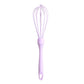 3-Piece Mini Silicone Whisk Set for Baking, Mixing and Kitchen Prep