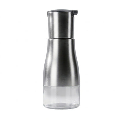 Glass Oil Dispenser Bottle with Stainless Steel Pour Spout
