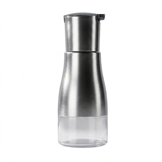Glass Oil Dispenser Bottle with Stainless Steel Pour Spout