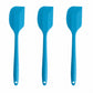 3-Piece Silicone Spatula Set with Handles, Flexible and Durable Kitchen Tools for Cooking and Baking