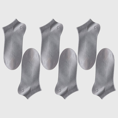 Men's Ankle - Length 6pk Comfort Casual Cotton Socks