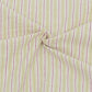 4-Piece Cotton Washed Bedding Set with Duvet Cover Flat Sheet and Pillowcases Striped Woven Design