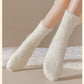 3-Pair Ultra-Plush Fuzzy Crew Socks with Soft Textured Finish US 5¨C10