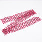 Sequin Floral Skinny Scarf Mesh Neck Wrap
