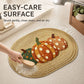 Fall Pumpkin Bath Mat Soft Absorbent Accent Rug 15.7 x 23.6 Inches