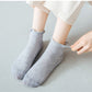5-Pack Ribbed Ankle Socks with Ruffle Lettuce Trim Soft Stretch Cotton Cute Everyday Style