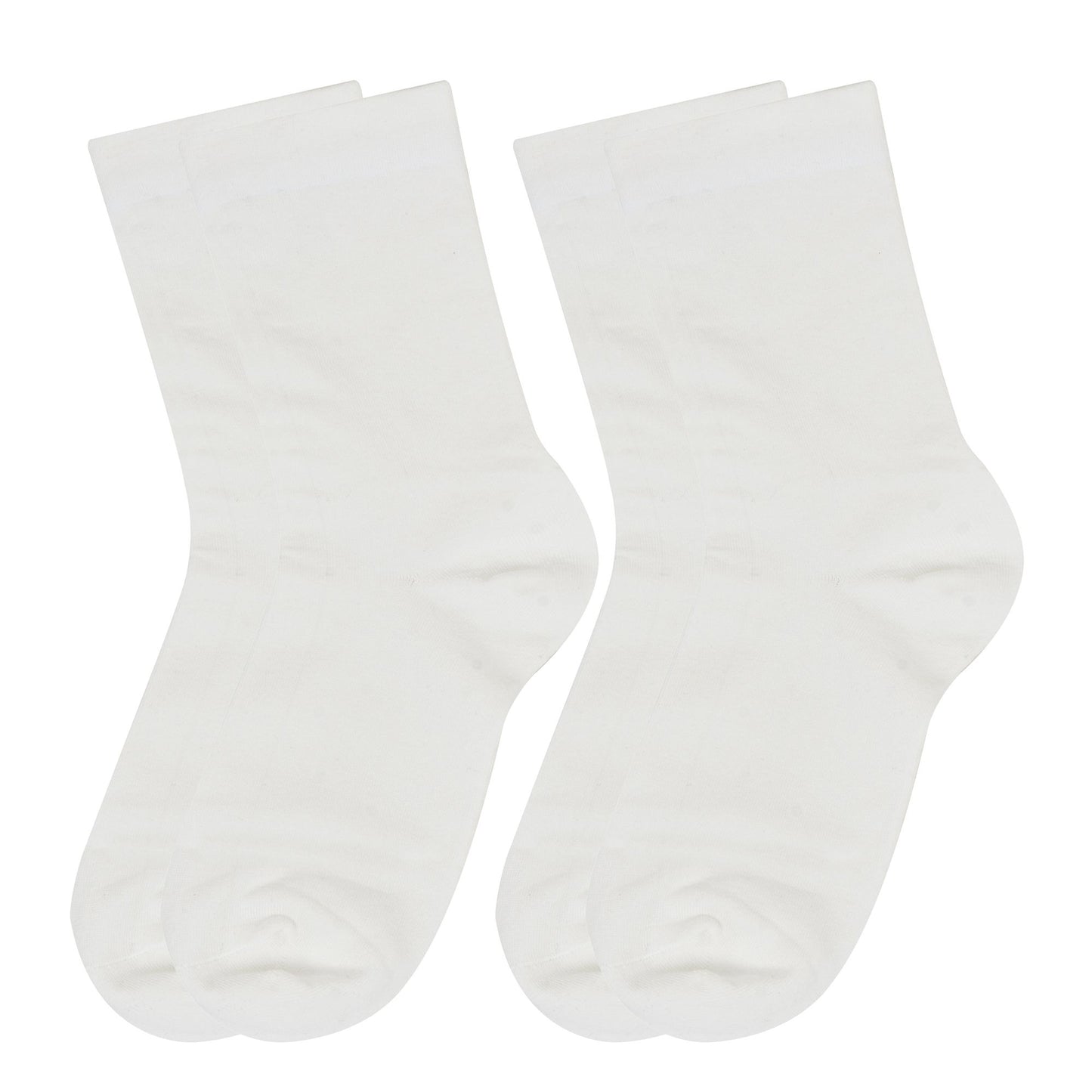 Slouchy Ankle Socks Soft Solid Cotton for Casual Comfort 2 Pairs