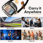 Clear Crossbody Bag with Phone Pocket and Adjustable Strap