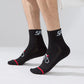 6pk Men's Cycling Pattern Athletic Socks