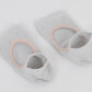 Open Toe Yoga Socks with Anti-Slip Grip Sole Breathable Fabric for Barre and Pilates 2-Pack