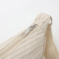 Plaid Nylon Crescent Shoulder Bags with Adjustable Strap Lightweight Casual Crossbody Bag