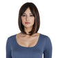 Straight Bob Wig with Bangs for Women Heat-Resistant Synthetic Natural-Looking Short Bob Style Ideal for Daily Wear