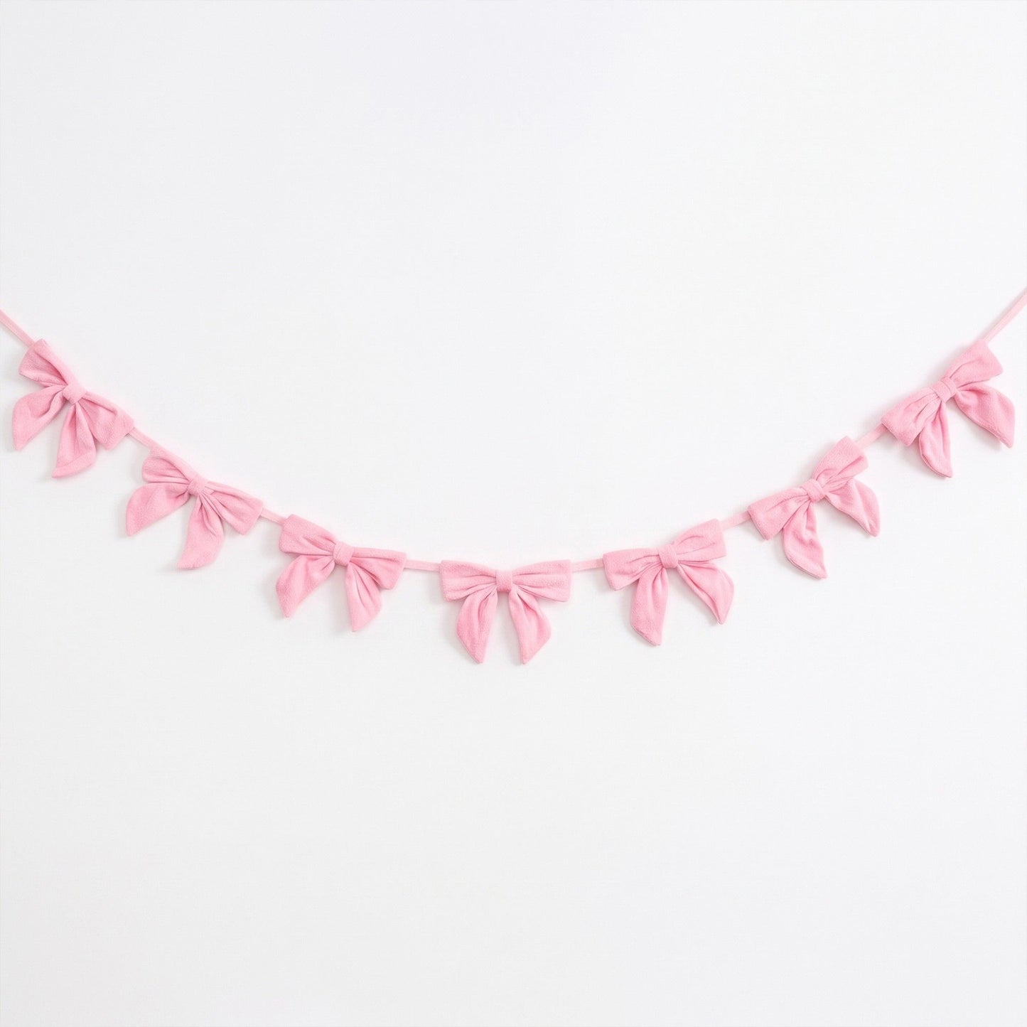 Decorative Bow Garland for Parties and Holiday Decor