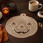 Halloween Pumpkin Cutout PVC Waterproof Non-Slip Placemat