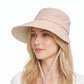 Wide Brim Bucket Sun Hat Adjustable Chin Strap UV Protection Packable Outdoor