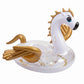 Inflatable Unicorn Pool Float with Glitter Interior and Backrest Durable PVC Water Float for Pool Beach Lake 55x108.2x47.2in