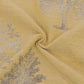 4-Piece Cotton Bedding Set with Elegant Tree Print Duvet Cover, Pillowcases, and Flat Sheet