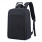 Modern Business Laptop Backpack - Sleek Commuter Daypack with Metallic Handle for Office, School, and Travel