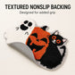 Halloween Character Shaped Bath Mat Nonslip Accent Rug 15.7 x 23.6 Inches