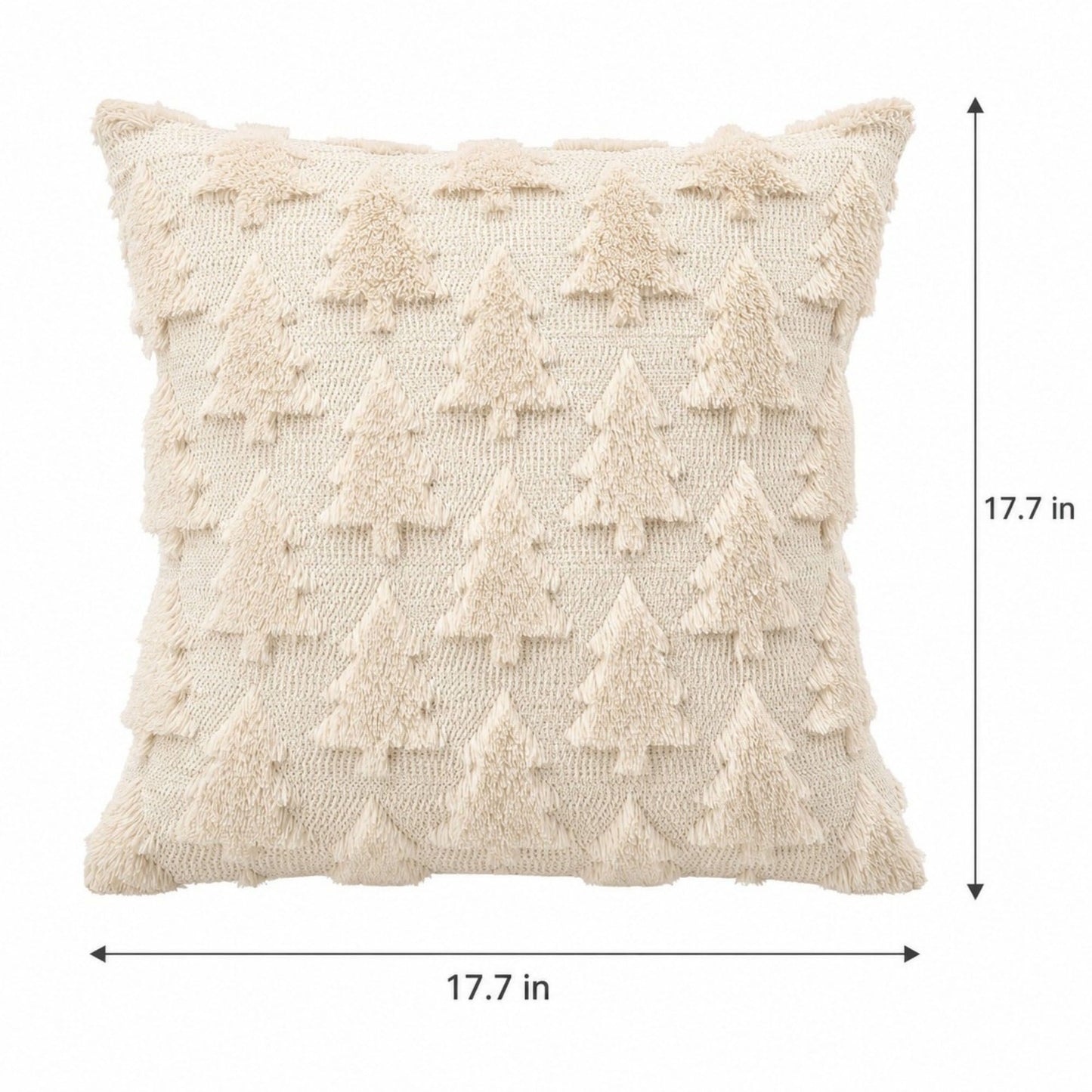 2pc Christmas Tree Pillow Covers 17.7 x 17.7 in