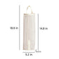 2 Pack Hanging Storage Bags Vertical Organizer Socks Storage for Closet Door Wall Space Saving