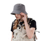 Lightweight Packable Bucket Hat with Ventilated Crown Chin Strap and Adjustable Fit for Travel Hiking and Outdoor Use