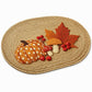 Fall Pumpkin Bath Mat Soft Absorbent Accent Rug 15.7 x 23.6 Inches