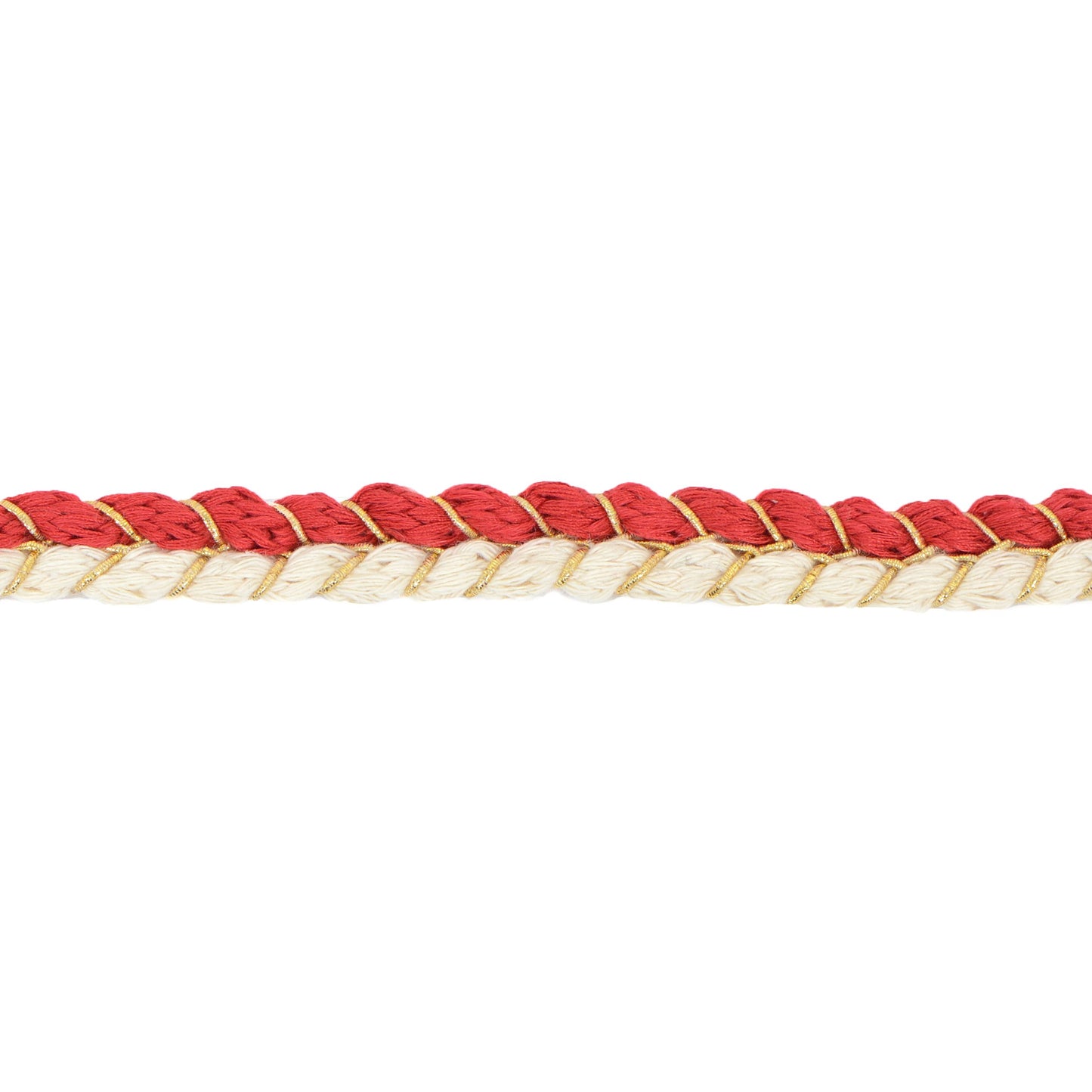 Sewing Braid Trim, 11 Yards 0.6 Inch Twisted Cotton Cord Trim, Handmade DIY Craft Embellishment Costume Garment Decor Accessory