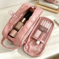 Large Capacity Pencil Case Double Layer Zipper Pencil Pouch with Handle