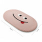 Cute Cartoon Face Tufted Floor Mat Soft Plush Non Slip Backing Decorative Indoor Rug for Entryway Bathroom Bedroom Kids Room