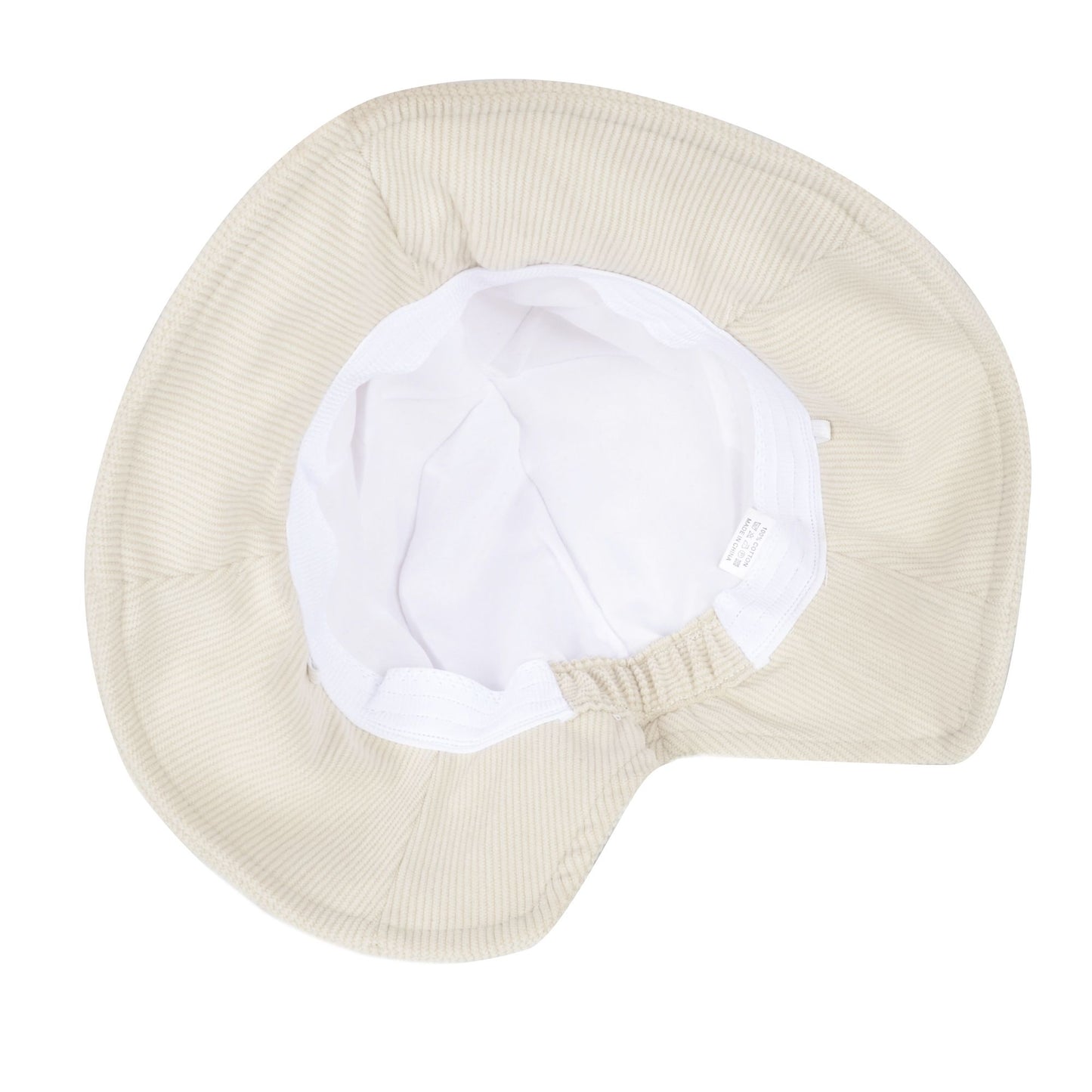 Corduroy Bucket Hat Wide Brim Cloche Hat Casual Soft Brim Hat