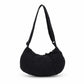 Lightweight Nylon Crescent Crossbody Bag Adjustable Strap Casual Everyday Shoulder Bag