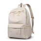 Lightweight Crinkle Multi-Pocket Backpack with Padded Straps and Side Pockets