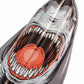 Inflatable Shark Pool Float Lounger with Dual Air Chambers Durable PVC Water Float for Pool Beach Lake 94.5x57x57in