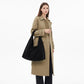 Faux Suede Hobo Shoulder Bag Large Soft Slouchy Tote