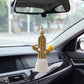 Cactus Macrame Keychain with Tassel Bag Charm