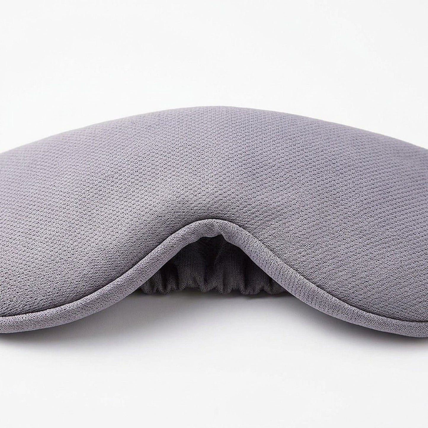 Textured Padded Sleep Eye Mask with Wide Band